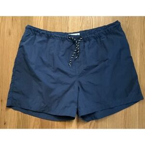 Rail Men's Swim Trunks XL Navy Lined Shorts 4" Inseam Drawstring